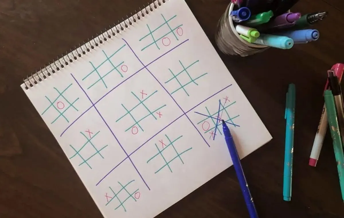 بهترین بازی ها با قلم و کاغذ