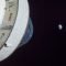 فضاپیمای ارویون ناسا در مأموریت آرتمیس 1 رو به زمین و ماه