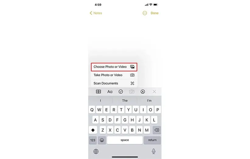 پسورد گذاشتن روی عکس آیفون
