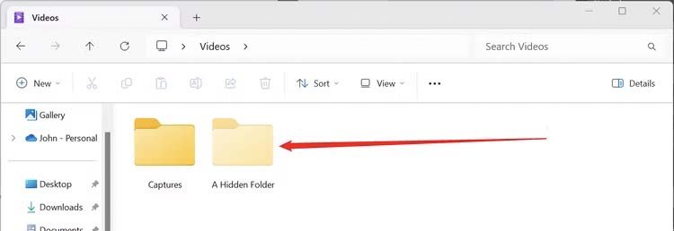 Show Hidden Files on Windows 11 6