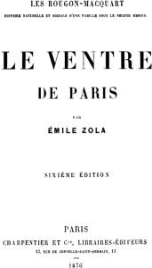 شکم پاریس از بهترین کتاب‌های امیل زولا