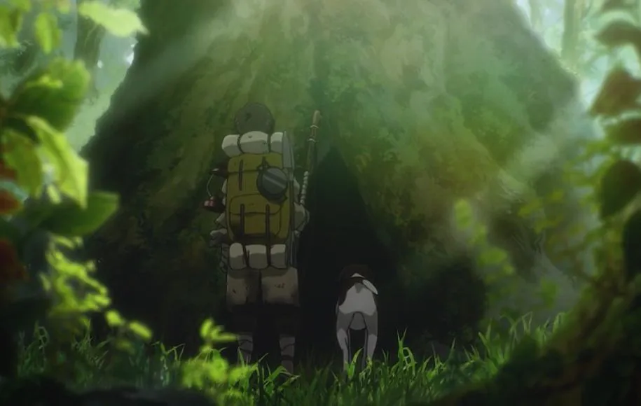 ورود پسر بچه به داخل درخت