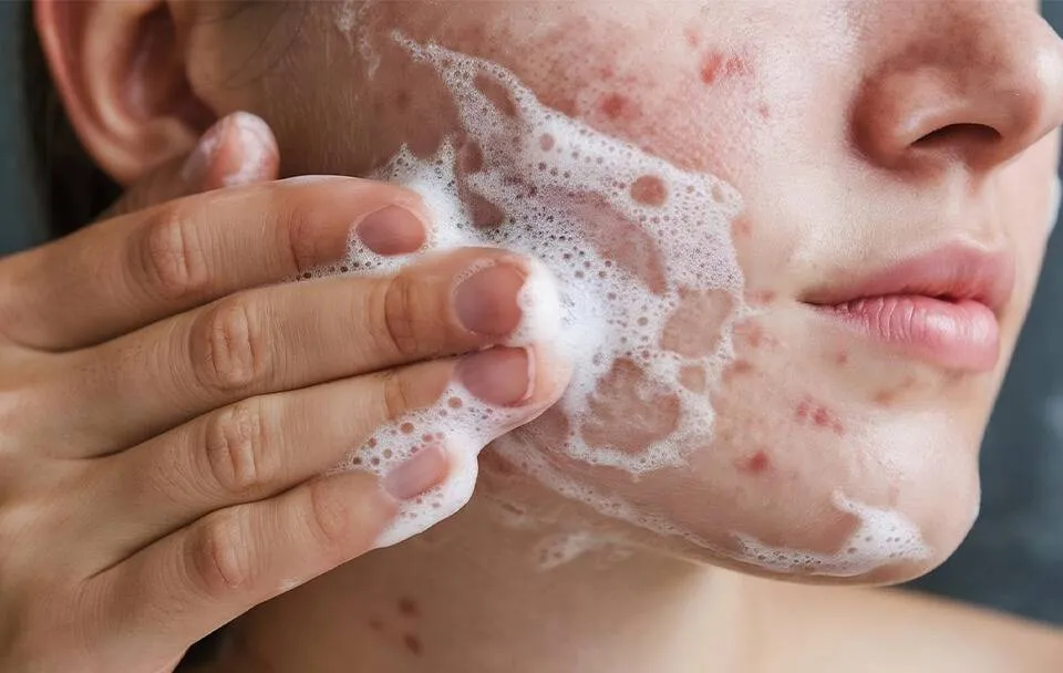 بهترین شوینده برای پوست چرب و جوش‌دار