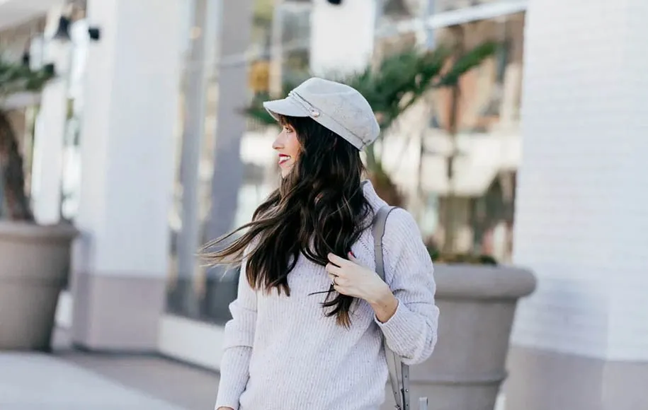 کلاه خبرنگاری اکسسوری ترند پاییز و زمستان