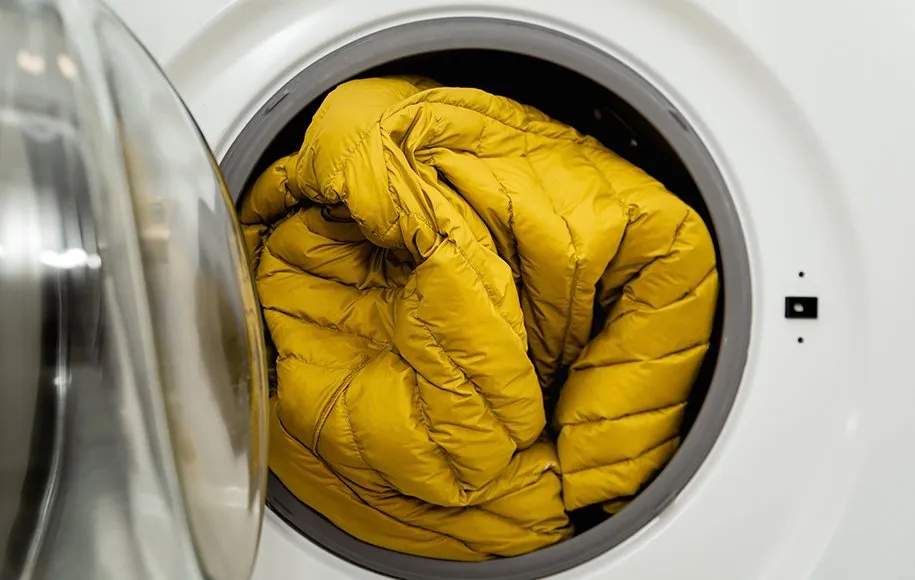 شستوشوی لباسهای زمستانی