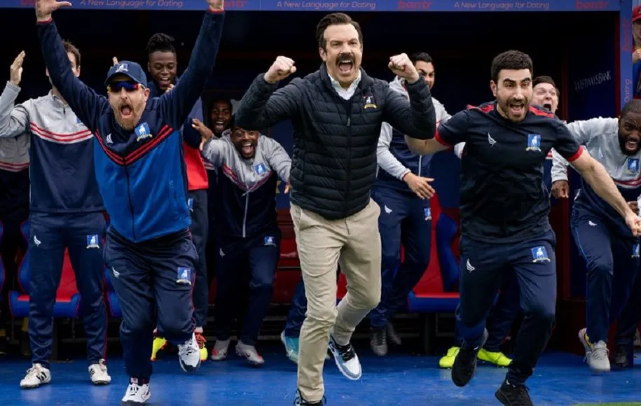 نیمکت تیم ریچموند در سریال تد لاسو