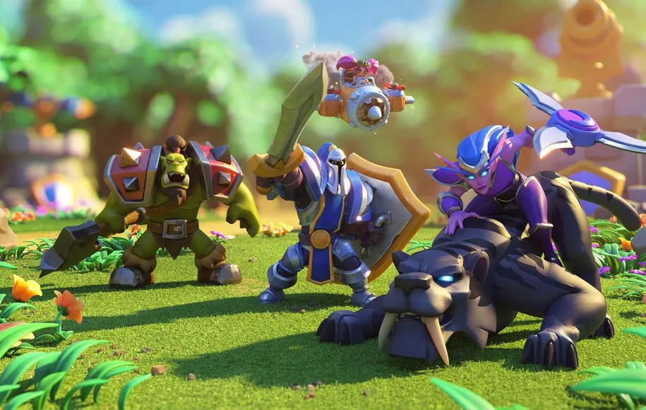 بازی موبایلی وارکرفت رامبل