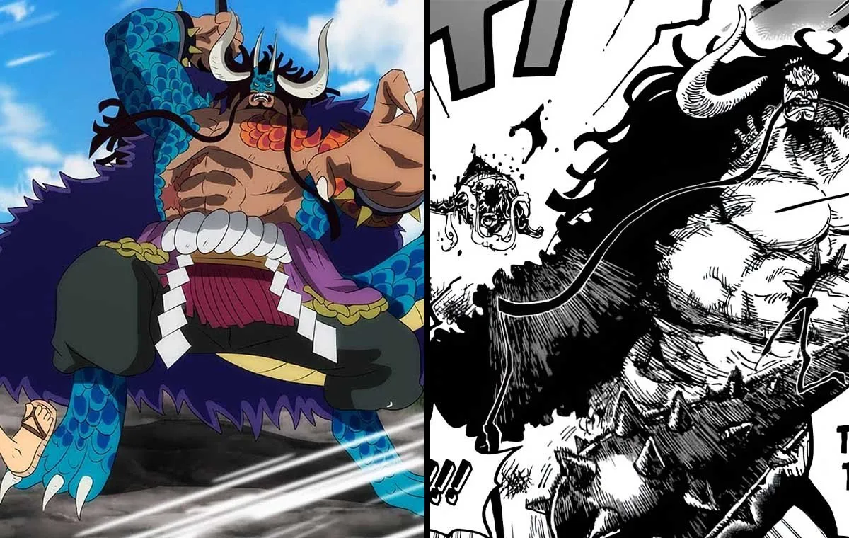 تفاوت مبارزه لوفی و کایدو