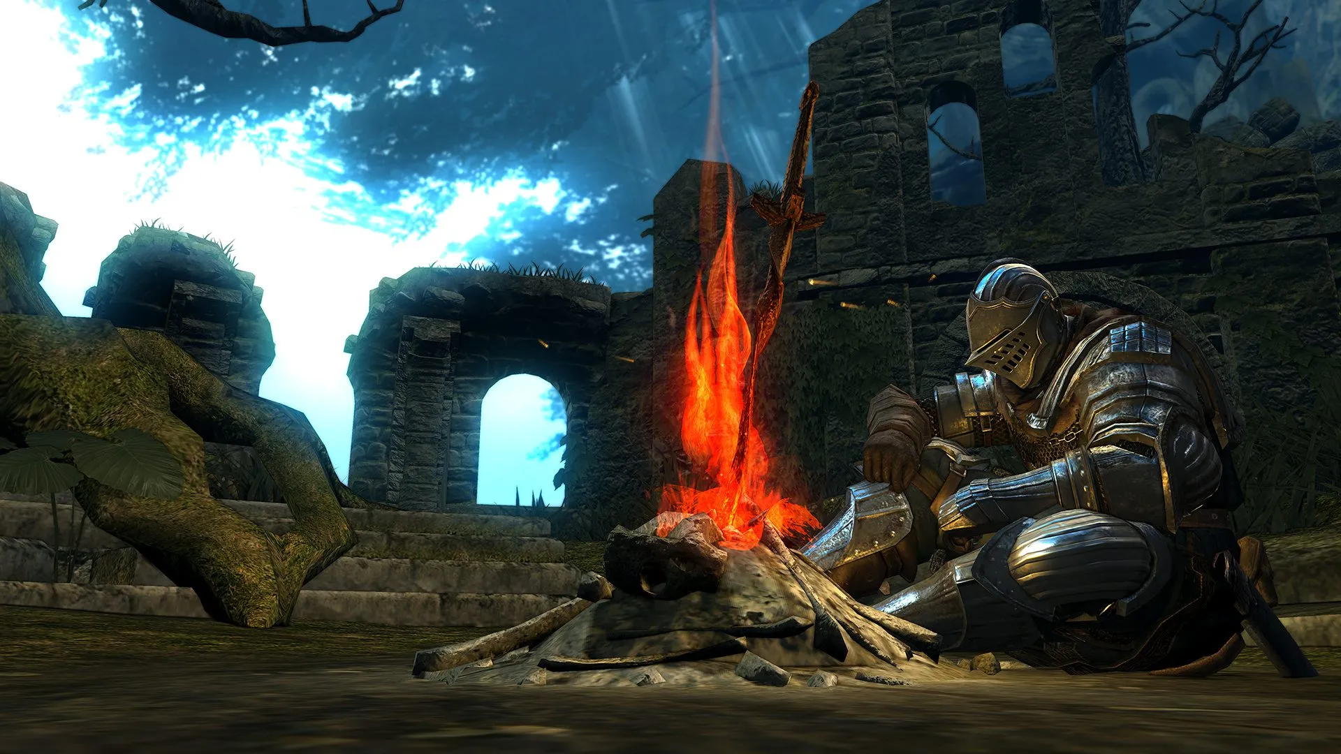 12. Dark Souls Bonfire - گذار از روزمرگی به وحشت و از وحشت به روزمرگی: فرمولی برای ایجاد اتمسفر ترسناک در بازی‌ها