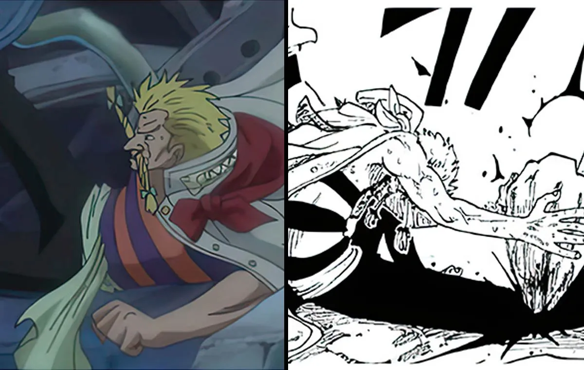 تفاوت مانگا و انیمه‌ی وان پیس در تصمیم زیف