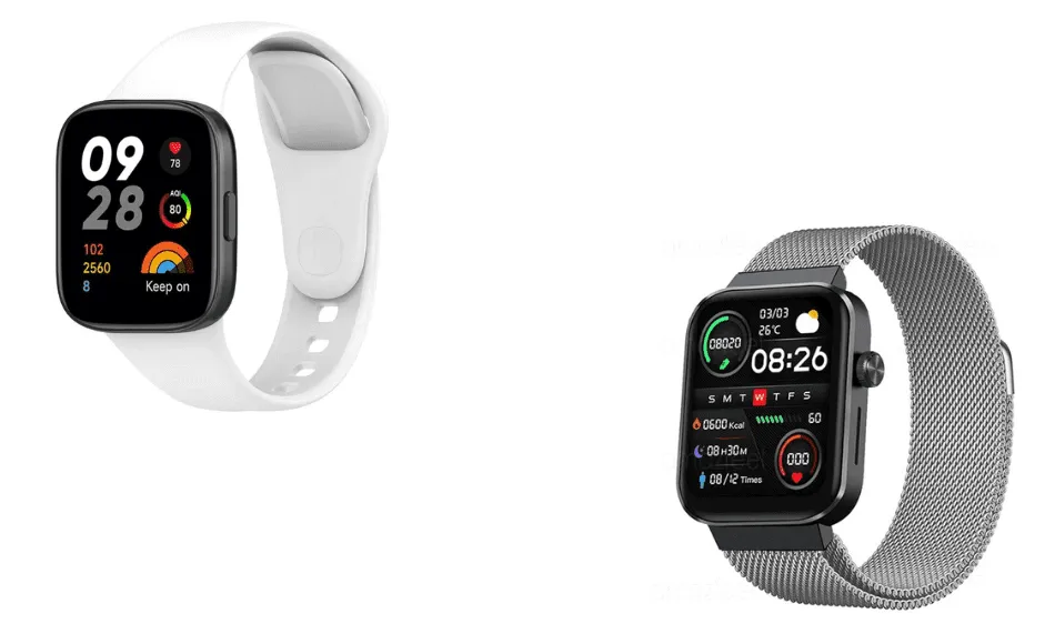 میبرو T1 در مقابل ردمی واچ 3 اکتیو