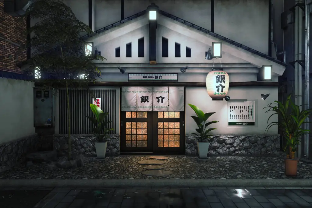 ویترین مغازه‌ها در بازی یاکوزا -7