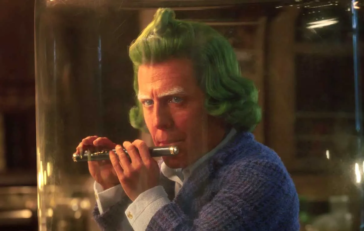 هیو گرانت در نقش اومپا لومپا