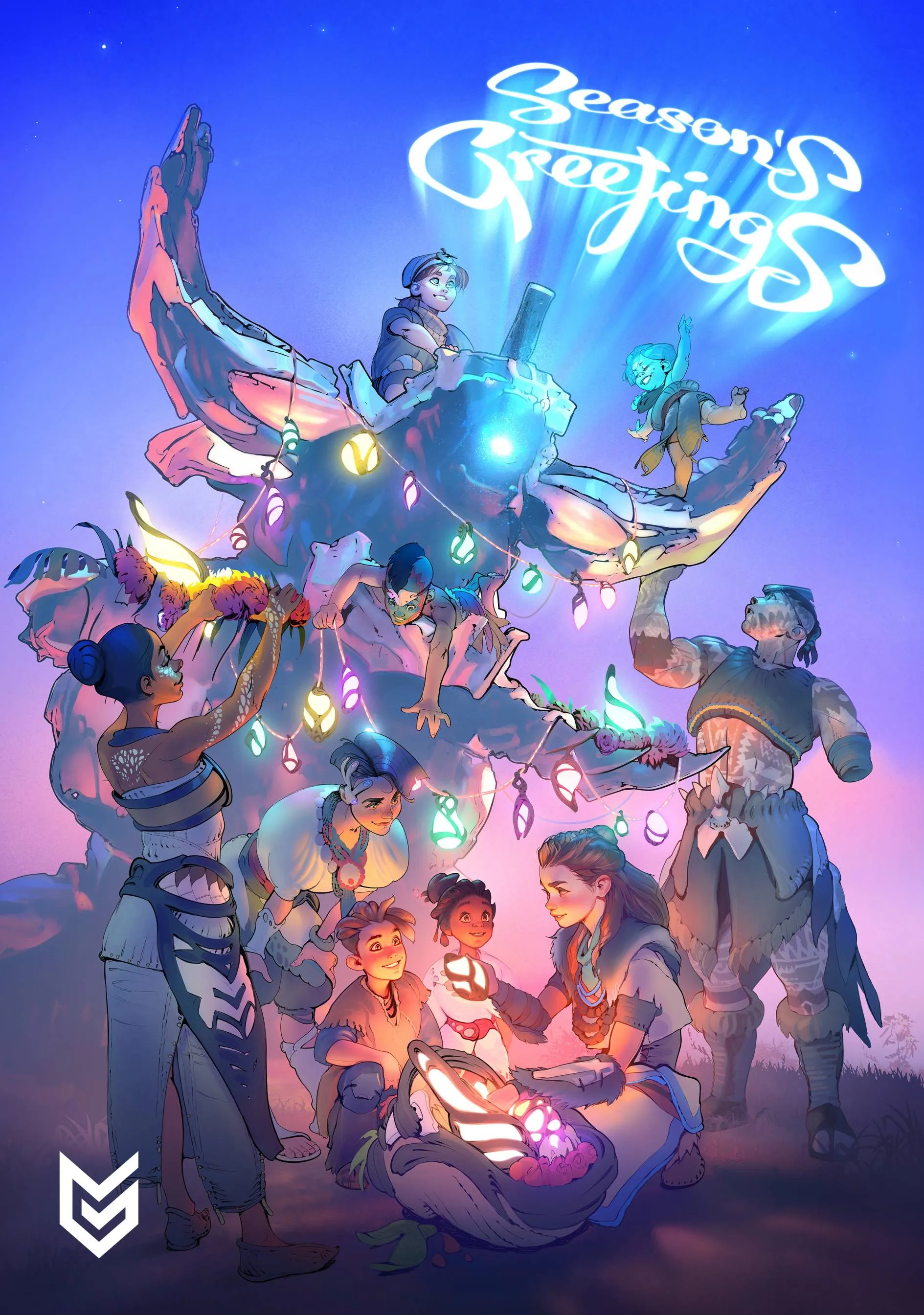 کارت تبریک کریسمس شرکت‌های مختلف 