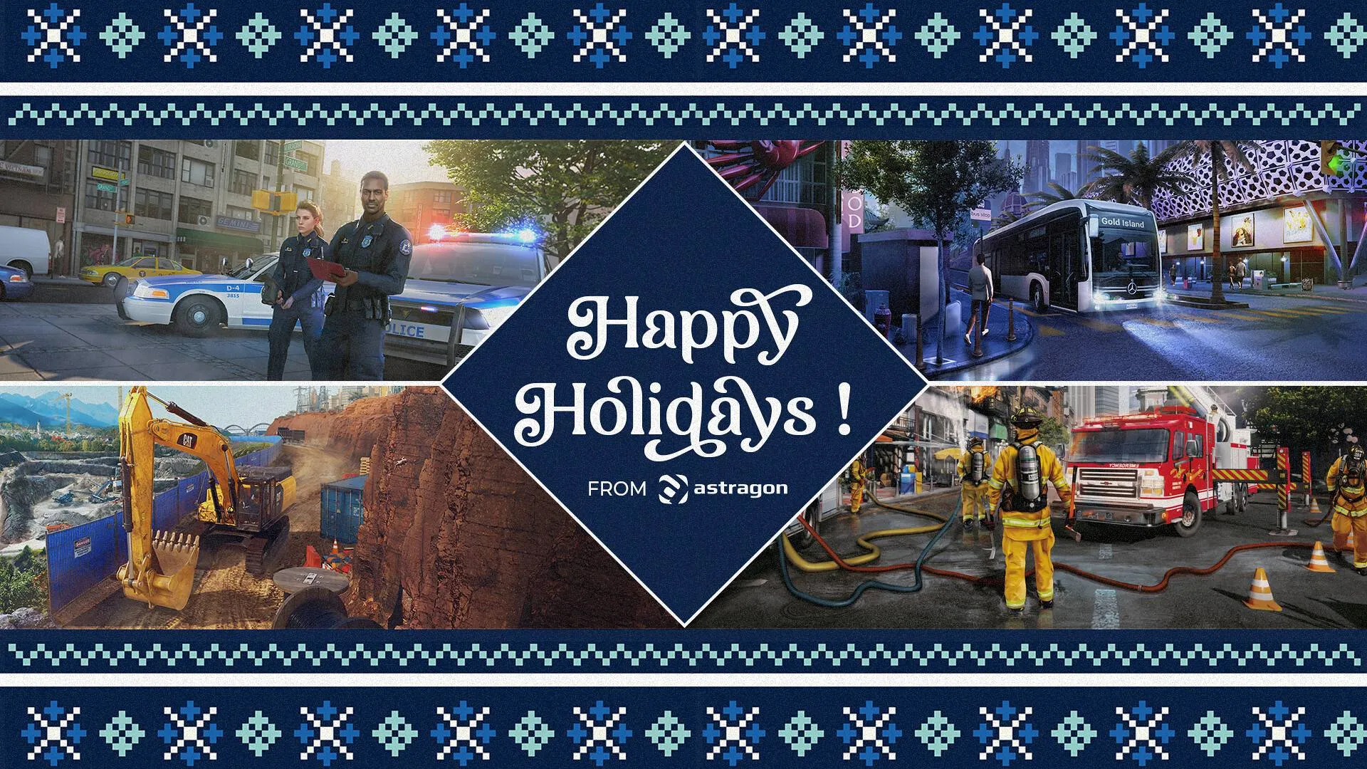 کارت تبریک کریسمس شرکت‌های مختلف 