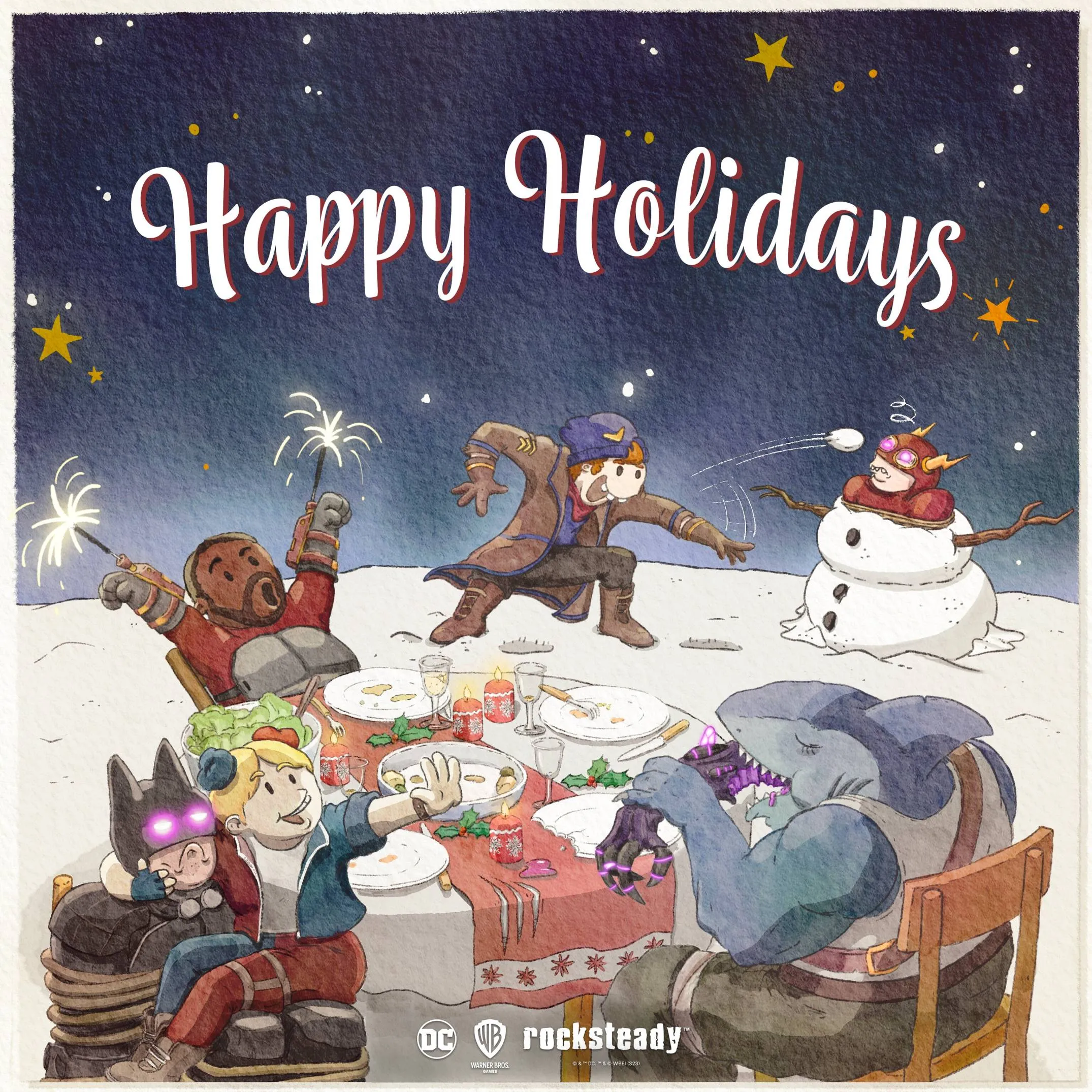 کارت تبریک کریسمس شرکت‌های مختلف 