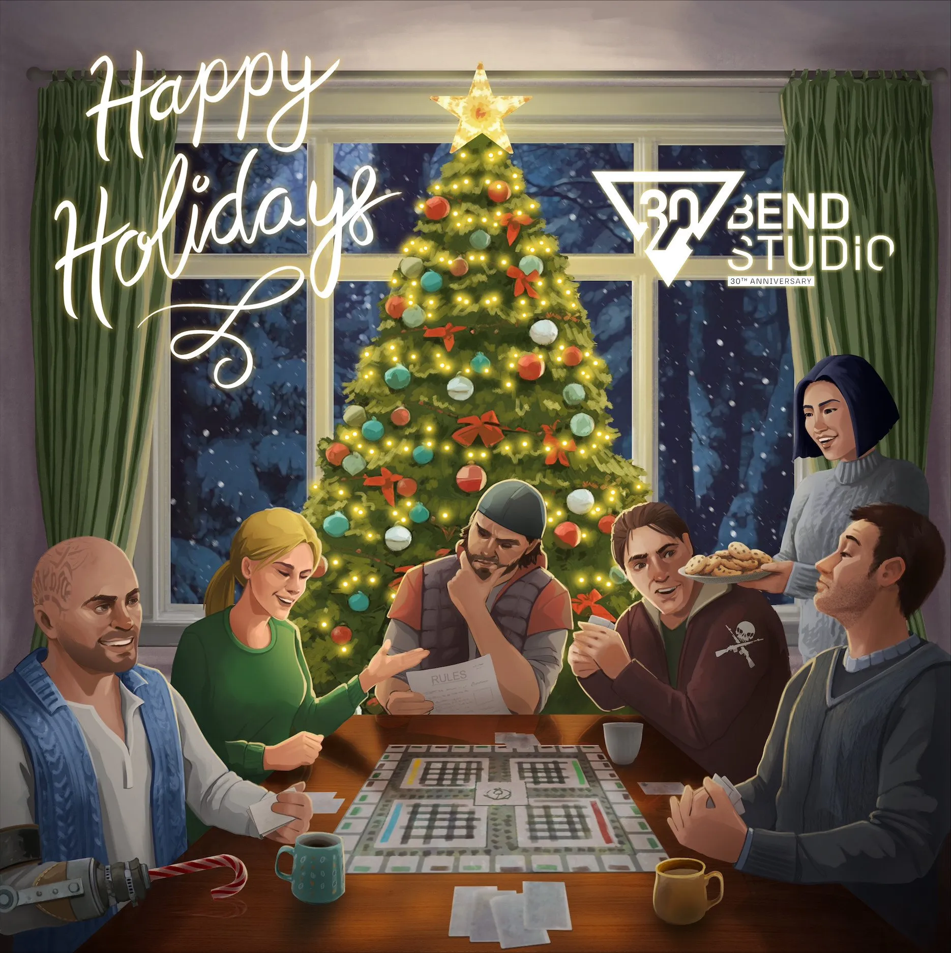 کارت تبریک کریسمس شرکت‌های مختلف 