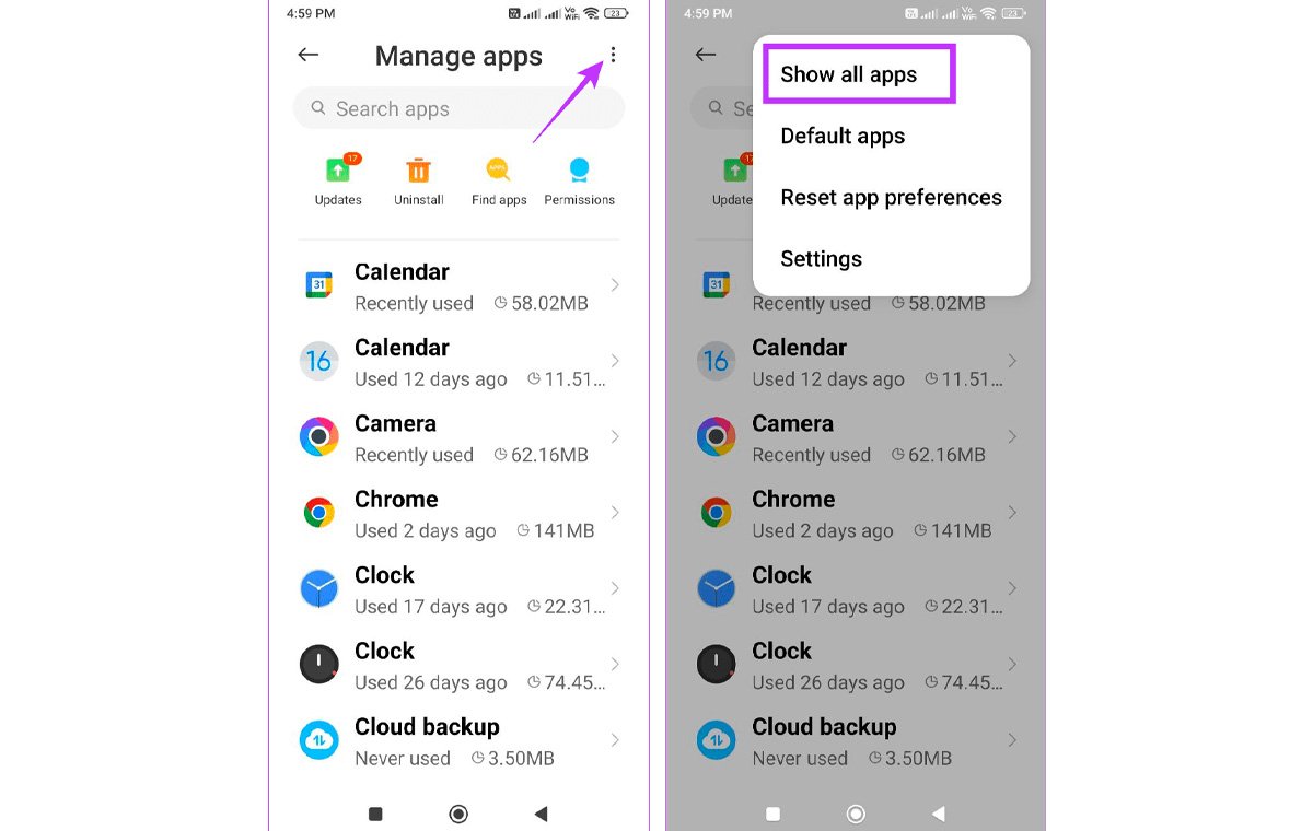 delete pre-installed apps on android ۷