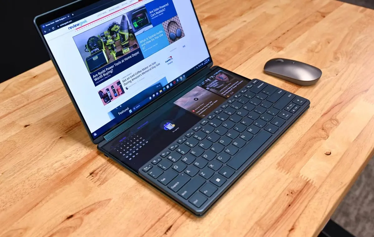 لپ‌تاپ‌های دو نمایشگر