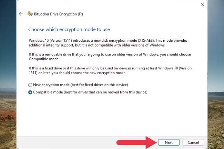 Encrypt a USB Flash Drive 7