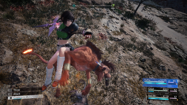 یوفی در فاینال فانتزی 7 ریبرث