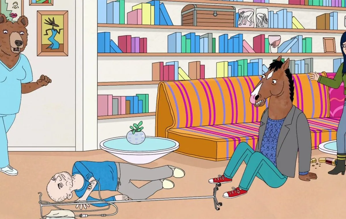 بوجک و هرب کزاز در سریال بوجک هورسمن