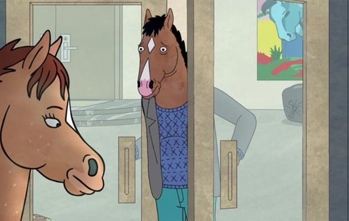 بوجک هورسمن و هالی‌هاک