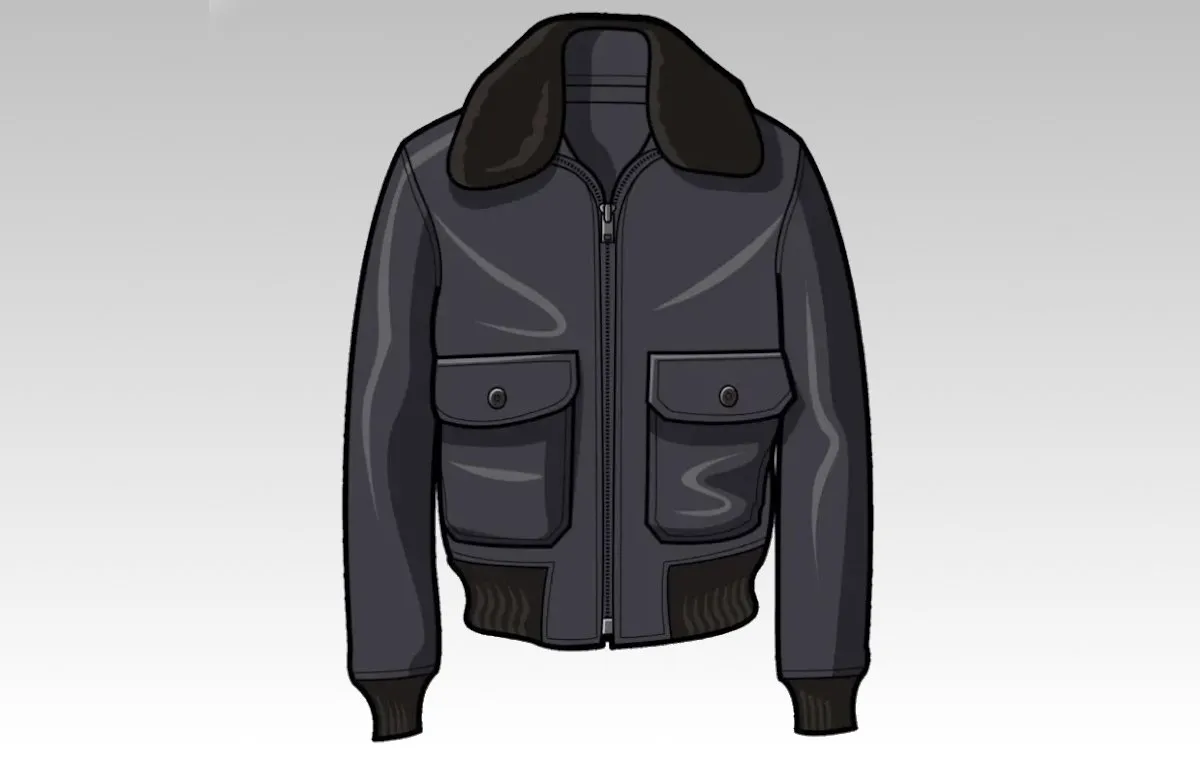 استایل با کت چرم مردانه مدل بامبر