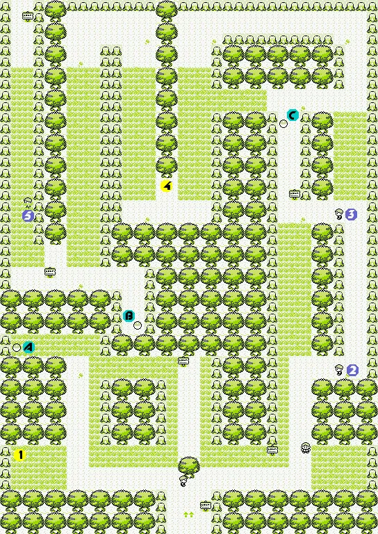 جنگل ویریدیان در پوکمون