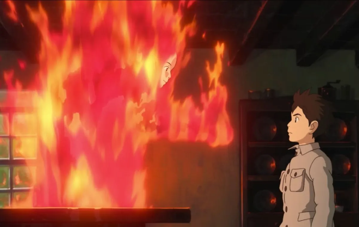 شباهت قلعه متحرک هاول با پسر و مرغ ماهی‌خوار استودیو جیبلی