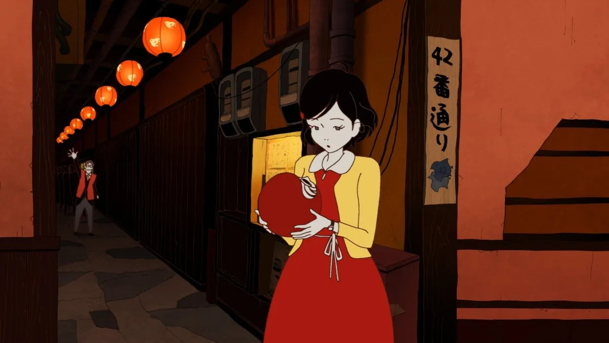 انیمه‌ی شب کوتاه، دختر پیاده