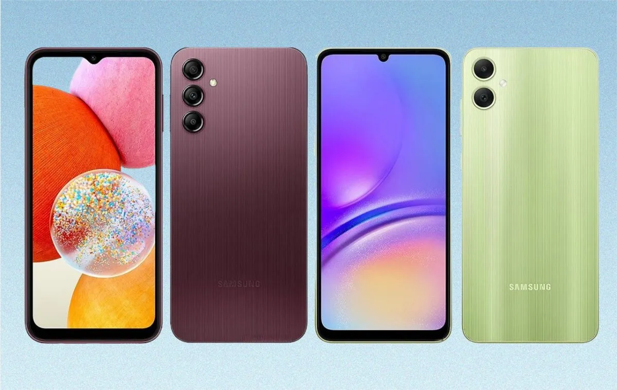 مقایسه گلکسی A05 با گلکسی A14