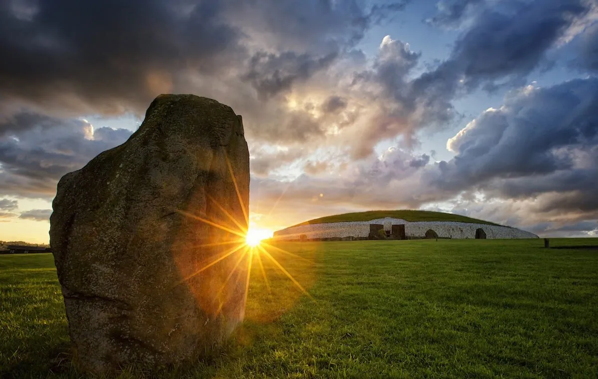 طلوع اولین خورشید زمستان