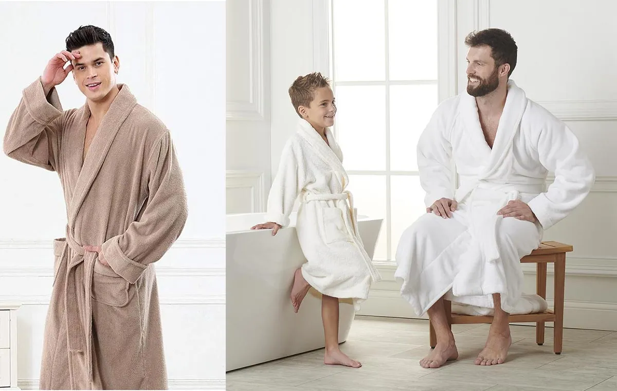 انتخاب اندازه و سایز درست حوله پالتویی حمام باتوجه به نیاز فرد 