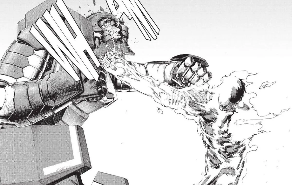 پنل مانگای مشت آتشین