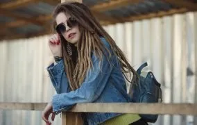 استایل با کت جین