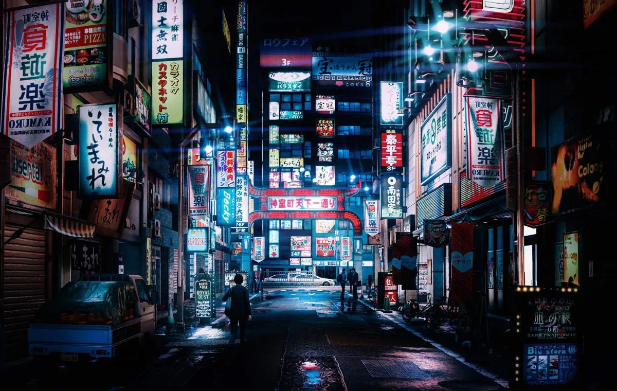 شهر Kamurocho در بازی یاکوزا