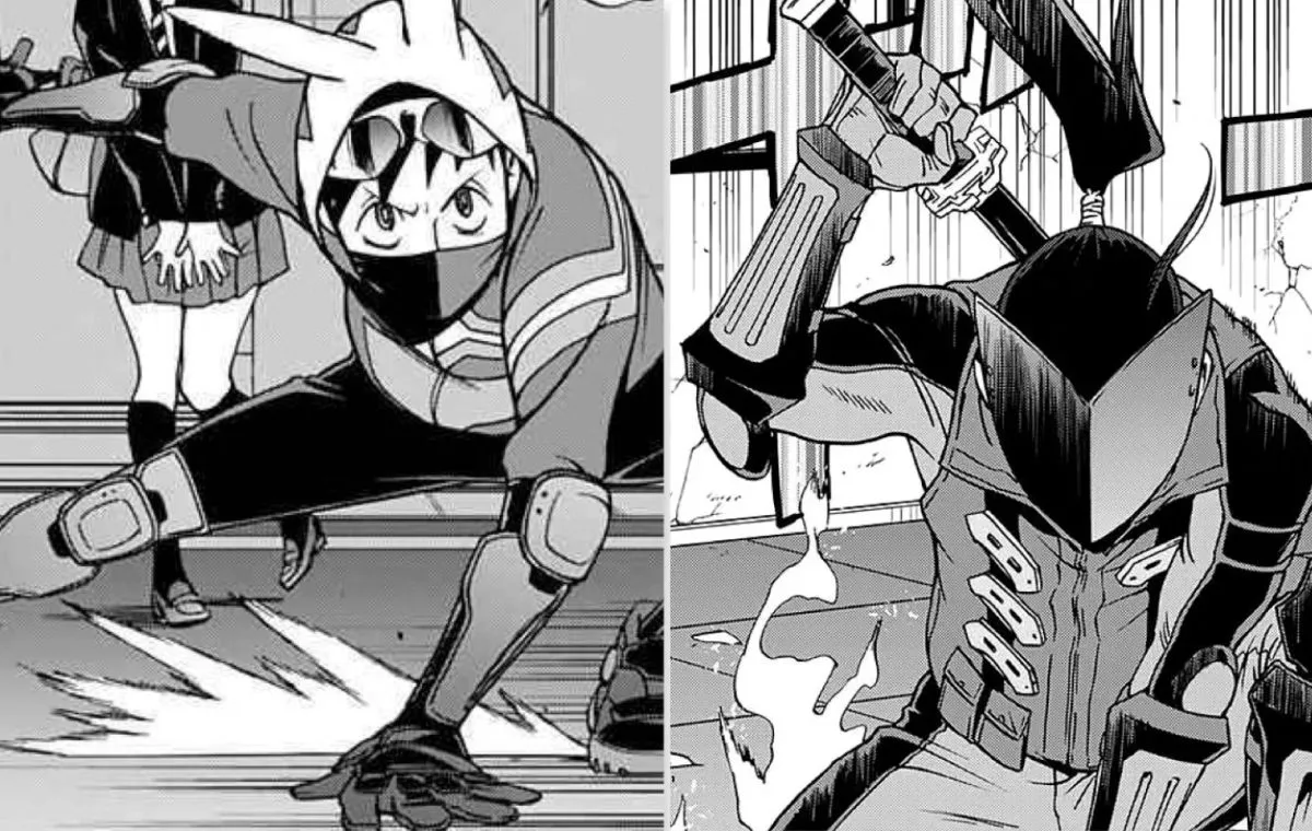 پنل مانگای آکادمی قهرمان من: مأموران خودخوانده