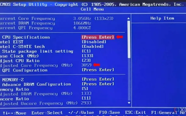 اورکلاک پردازنده
