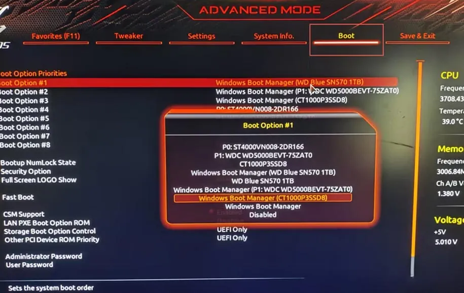 اورکلاک پردازنده