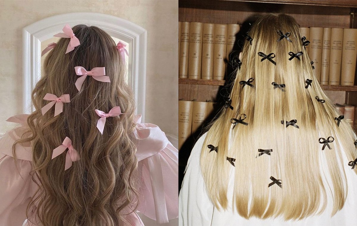 14 مدل مو با روبان که زیبایی موهایتان را چند برابر می‌کند
