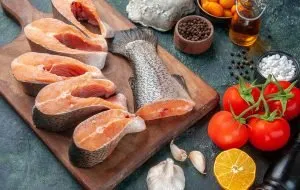 ماهی سالمون برشخورده