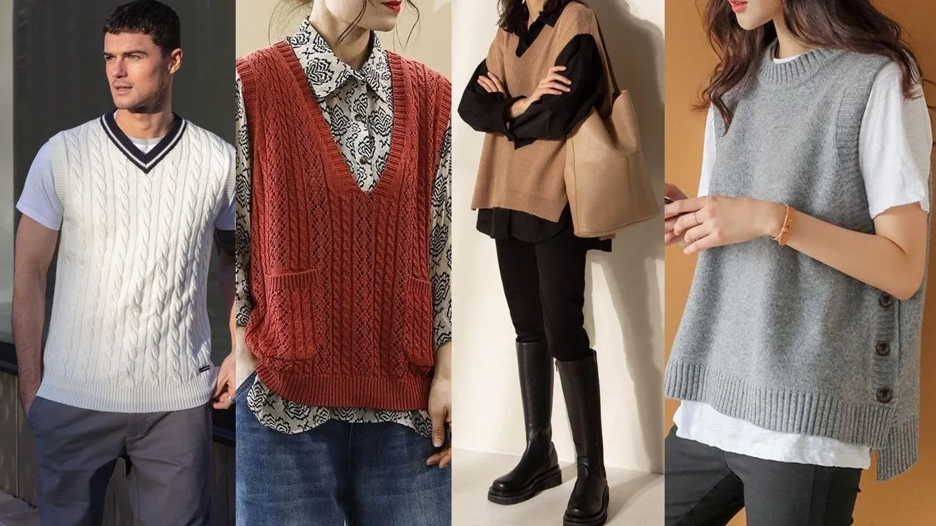 انواع مدل وست بافتنی