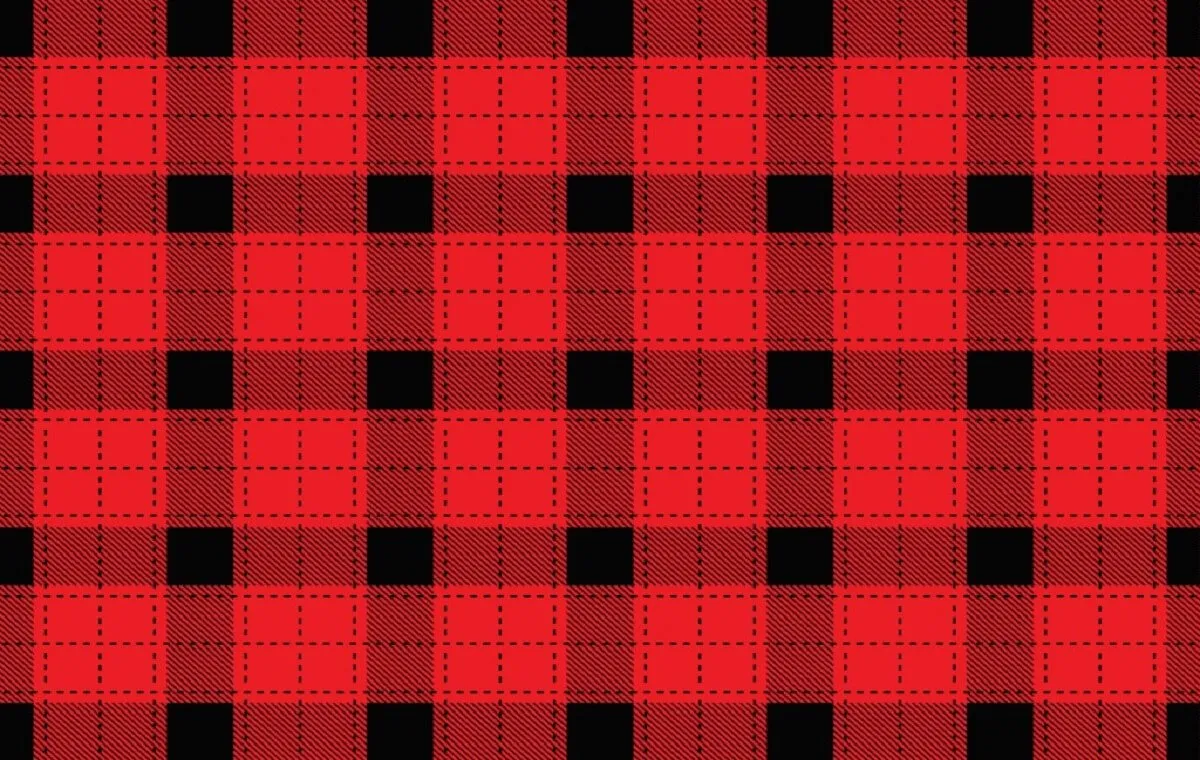 پارچه شطرنجی بوفالو