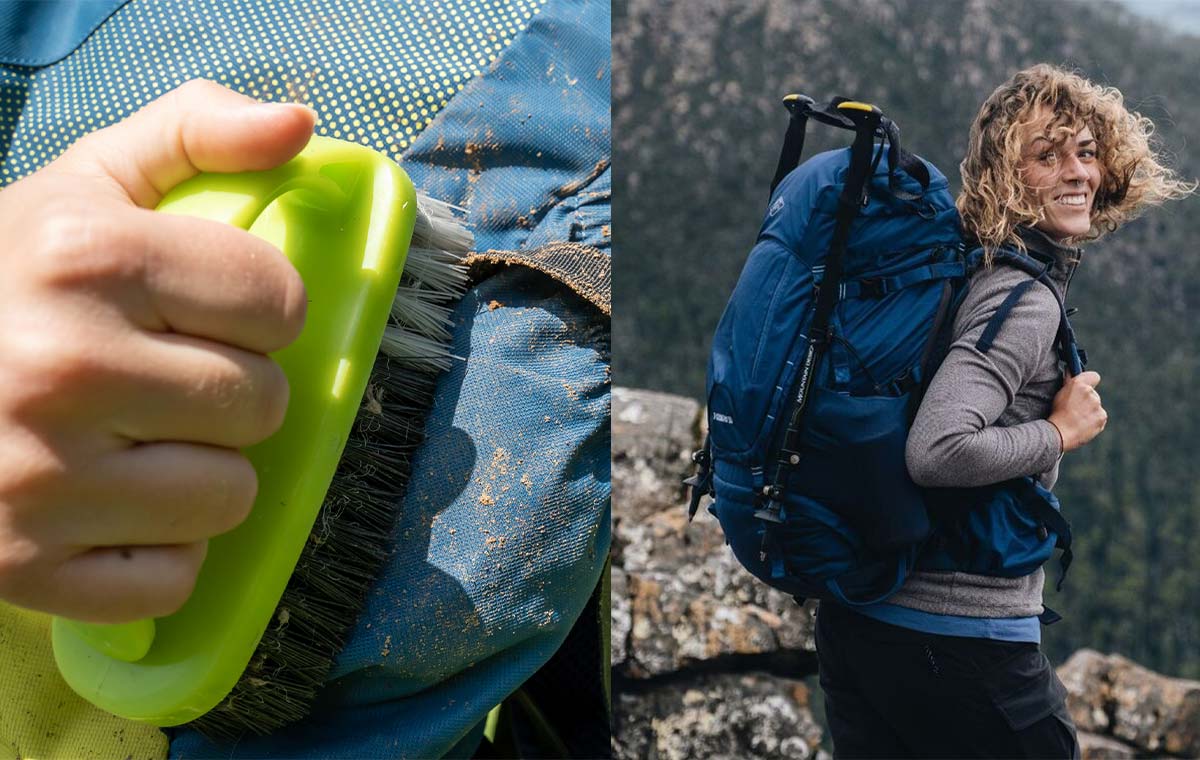 نحوه شستن کوله کوهنوردی به دو روش سطحی و عمیق
