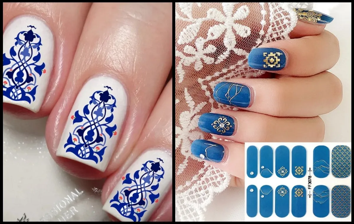 ایده‌هایی سنتی برای طرح ناخن شب یلدا