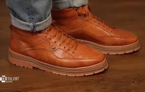 بررسی نیم بوت مردانه کروماکی مدل km9066