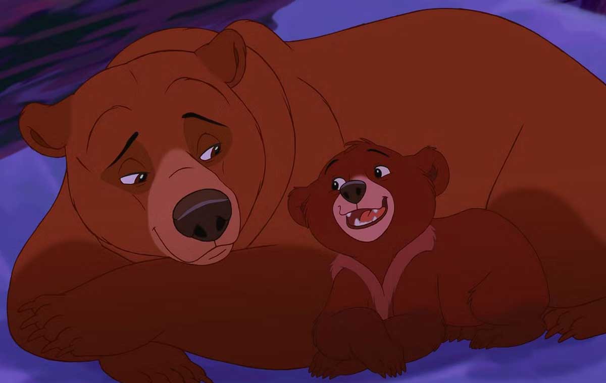 خرس برادر انیمیشن‌های بازسازی‌نشده دیزنی