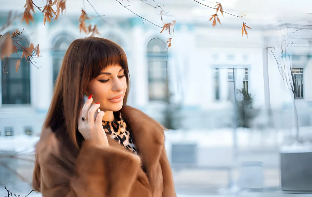 موی خرمایی روشن رنگ موی عید 1403