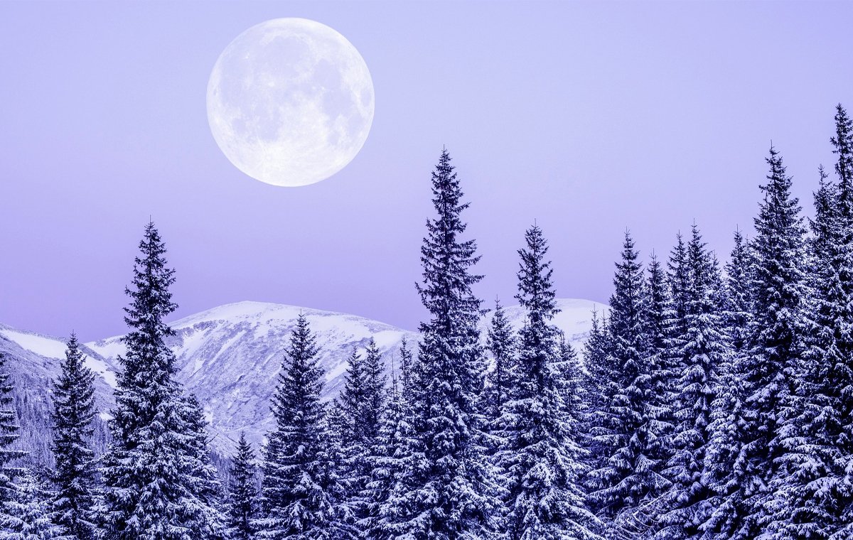 ماه کامل زمستانی